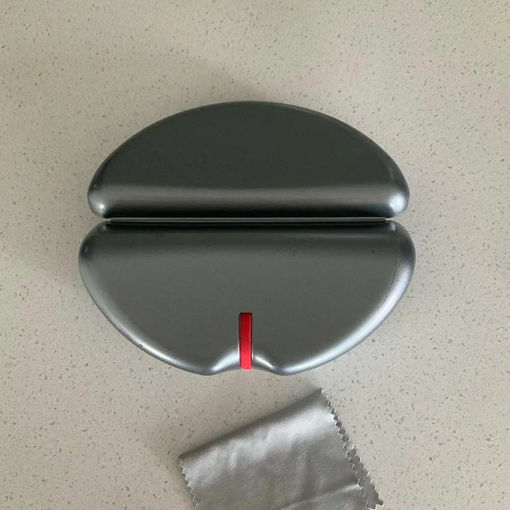 Prada Silver sunglasses case
